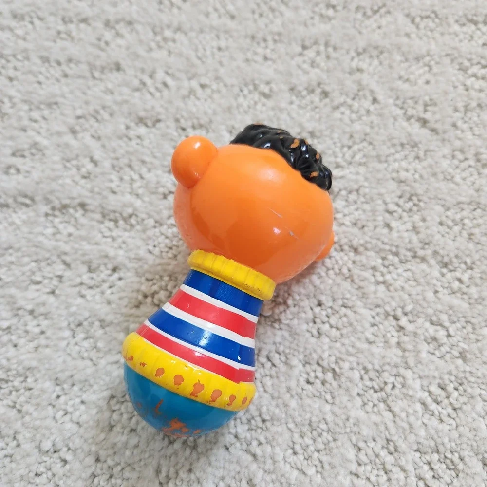 Sesame Street Ernie Wobble Toy Roly Poly‎ Figure 2013